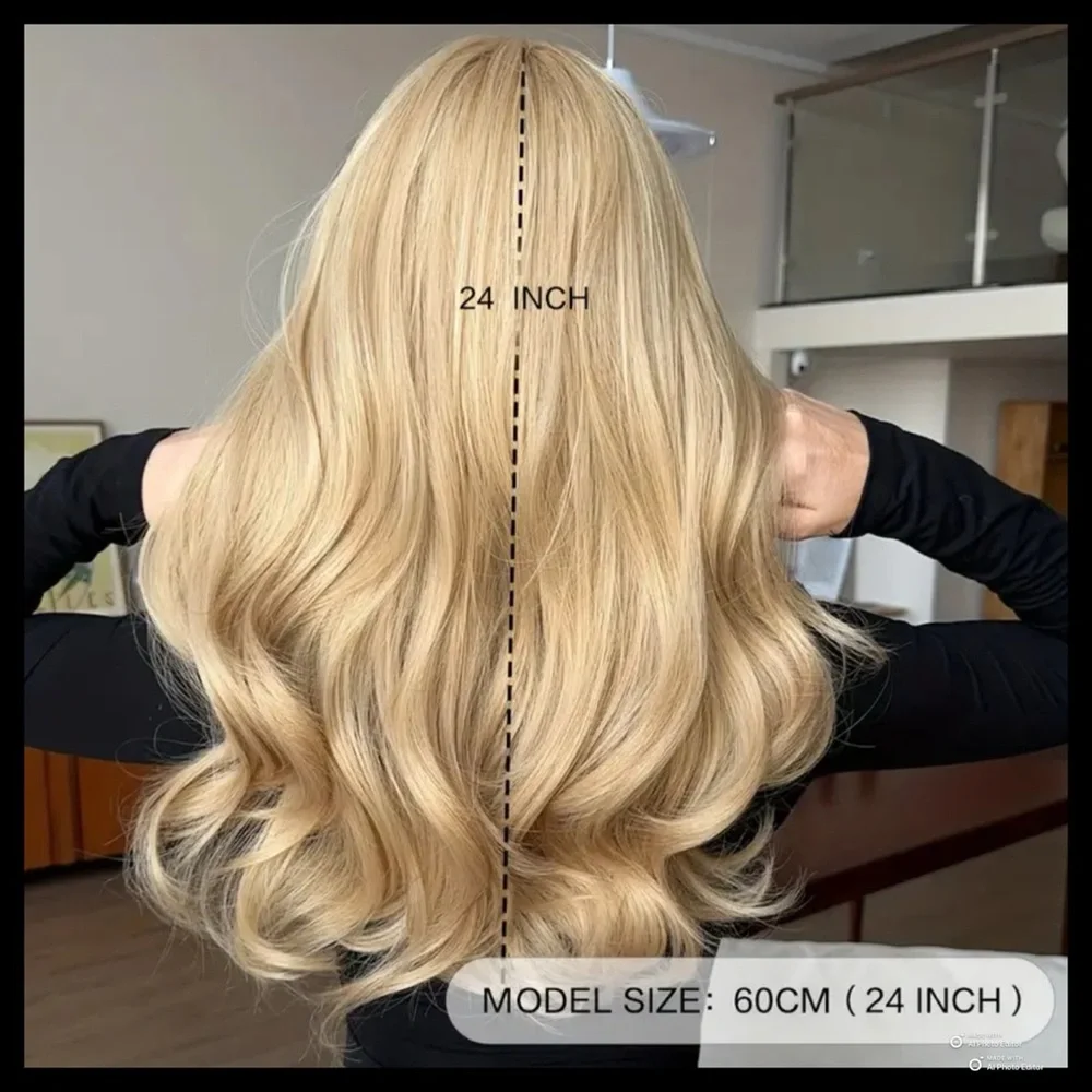 LUXURIOUS HAIR 24” Golden Blonde Wig - Picture 6 of 14